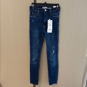 ZARA Women's Blue Jeans